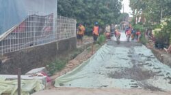 Proyek Cor Jalan Desa Juntinyuat Disorot, Diduga Dikerjakan Tanpa Pengawasan