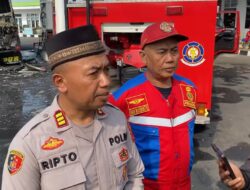 Kapolsek Sukagumiwang Beberkan Kronologi Kebakaran Minibus dan Truk di SPBU Pantura Tulungagung – Cadangpinggan